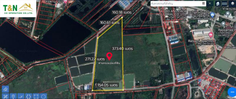 ที่ดิน 55165000 ฉะเชิงเทรา บ้านโพธิ์ แสนภูดาษ