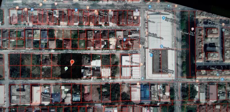 ที่ดิน 55000 ปทุมธานี เมืองปทุมธานี หลักหก
