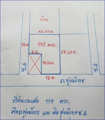 ที่ดิน 12000000 กรุงเทพมหานคร เขตตลิ่งชัน ฉิมพลี