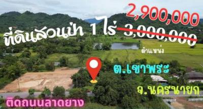 ที่ดิน 2900000 นครนายก เมืองนครนายก เขาพระ