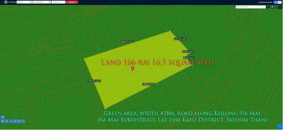 ที่ดิน 299542500 ปทุมธานี ลาดหลุมแก้ว หน้าไม้
