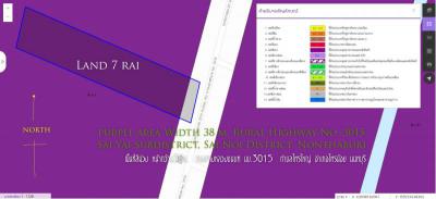 ที่ดิน 15400000 นนทบุรี ไทรน้อย ไทรใหญ่