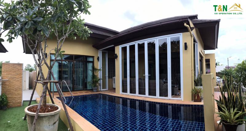 บ้านเดี่ยว 6200000 ชลบุรี สัตหีบ บางเสร่