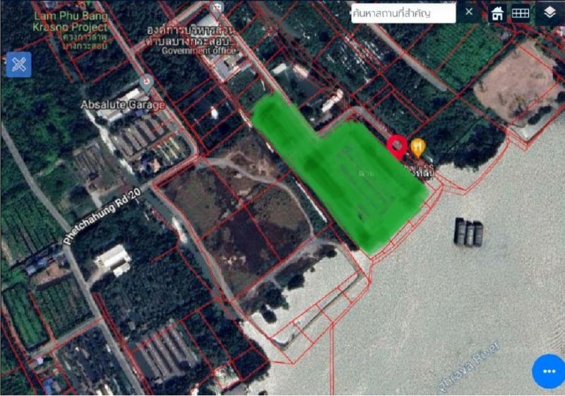 ที่ดิน 25000000 สมุทรปราการ พระประแดง บางกระสอบ