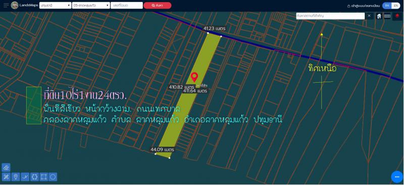 ที่ดิน 36085000 ปทุมธานี ลาดหลุมแก้ว ลาดหลุมแก้ว