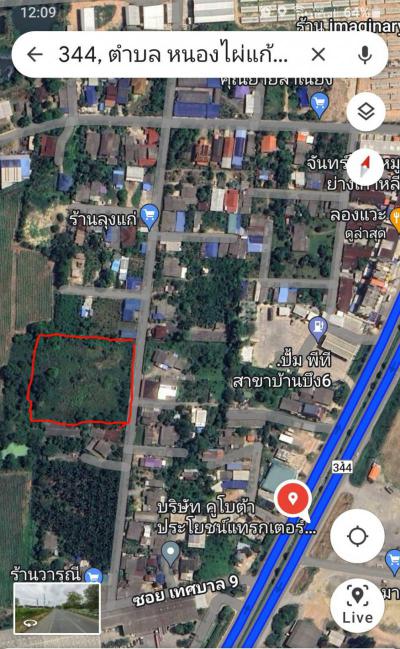 ที่ดิน 10000000 ชลบุรี บ้านบึง หนองอิรุณ