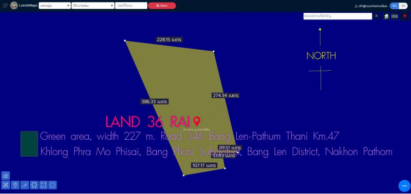 ที่ดิน 205200000 นครปฐม บางเลน บางภาษี