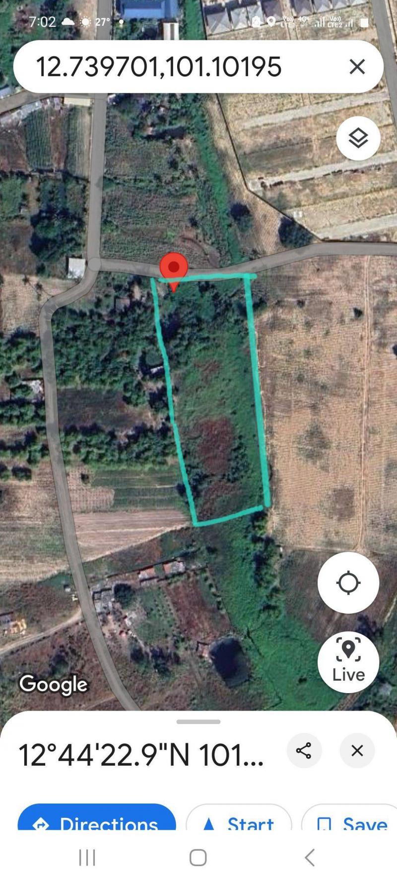 ที่ดิน 7500000 ระยอง เมืองระยอง ห้วยโป่ง