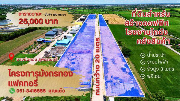 ที่ดิน 12000 นนทบุรี บางบัวทอง ละหาร