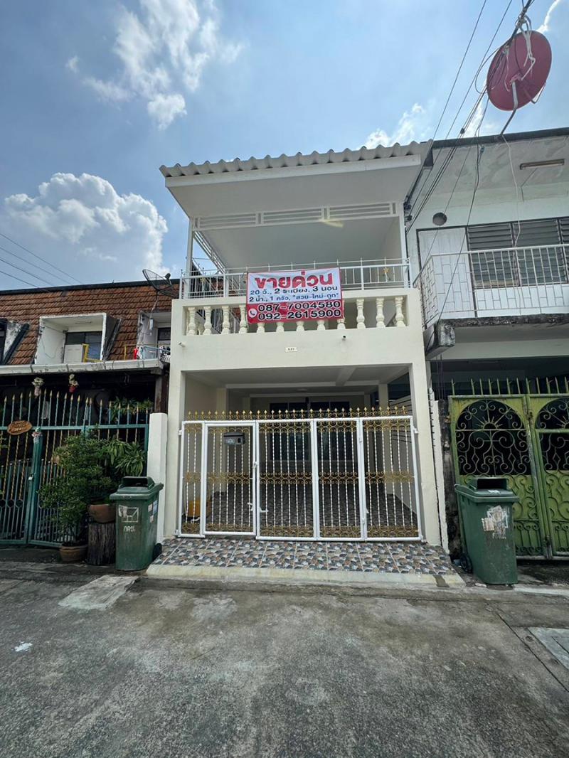 ทาวน์เฮาส์ 2590000 กรุงเทพมหานคร เขตบางกะปิ คลองจั่น