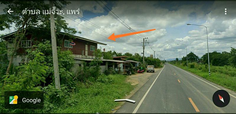 บ้านพร้อมที่ดิน 4500000 แพร่ เด่นชัย แม่จั๊วะ