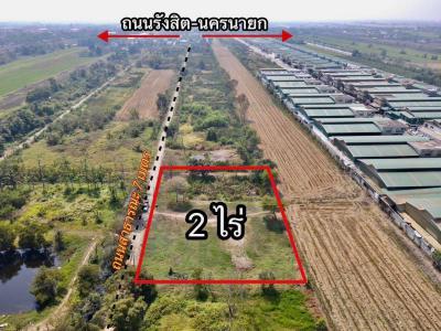 ที่ดิน 4200000 ปทุมธานี ธัญบุรี บึงน้ำรักษ์