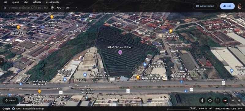 ที่ดิน 113035000 ปทุมธานี เมืองปทุมธานี บางหลวง