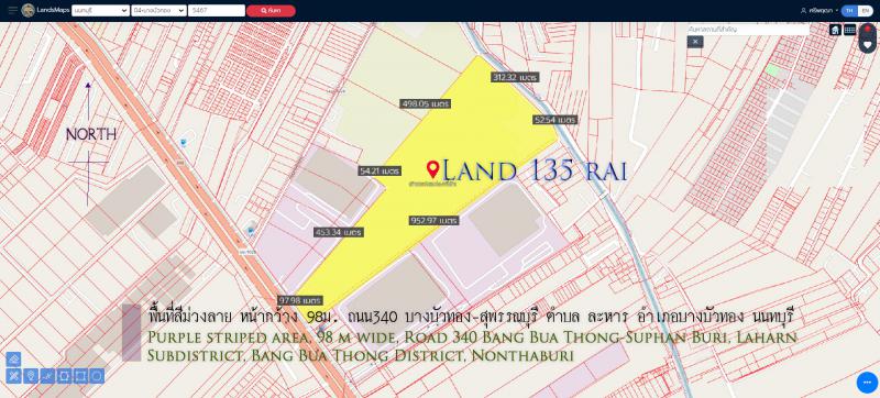 ที่ดิน 945000000 นนทบุรี บางบัวทอง ละหาร