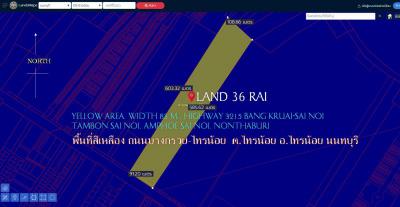 ที่ดิน 388800000 นนทบุรี ไทรน้อย ไทรน้อย