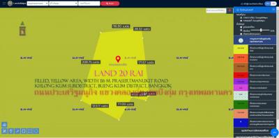 ที่ดิน 1200000000 กรุงเทพมหานคร เขตบึงกุ่ม คลองกุ่ม