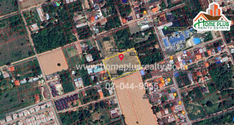 ที่ดิน 24984000 นครราชสีมา เมืองนครราชสีมา บ้านใหม่