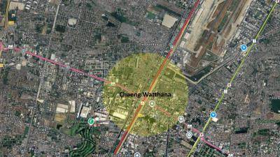 ที่ดิน 486920000 กรุงเทพมหานคร เขตหลักสี่ ตลาดบางเขน