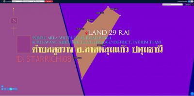 ที่ดิน 127000000 ปทุมธานี ลาดหลุมแก้ว คูขวาง