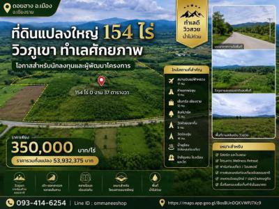 ที่ดิน 53932375 เชียงราย เมืองเชียงราย ดอยฮาง